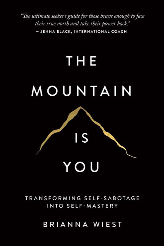 Cover of The Mountain Is You by Brianna Wiest