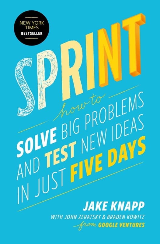 Cover of Sprint by Jake Knapp