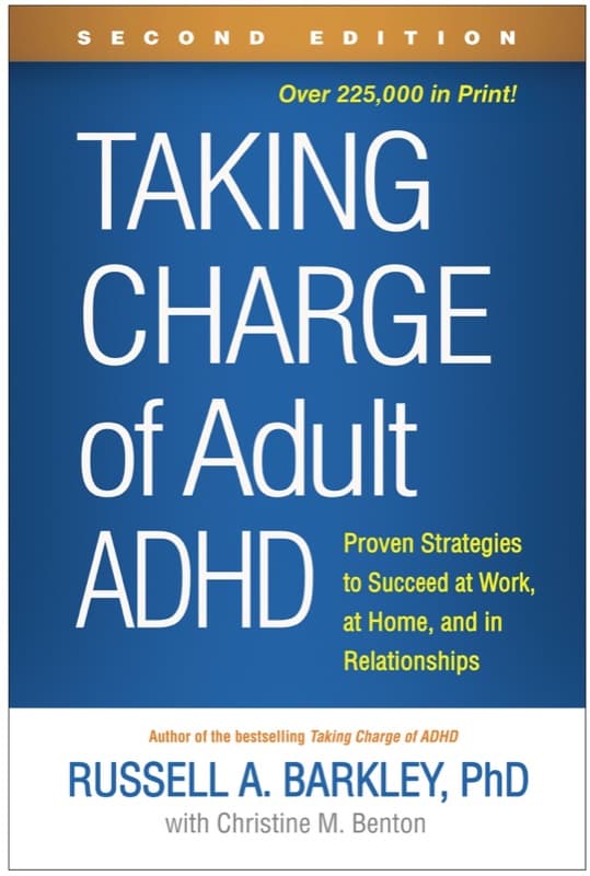Cover of Taking Charge of Adult ADHD by Russell A. Barkley & Christine M. Benton